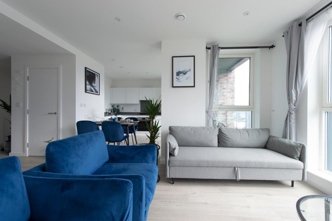 Ac Luxe Penthouse With Free Parking Lejlighed London Eksteriør billede
